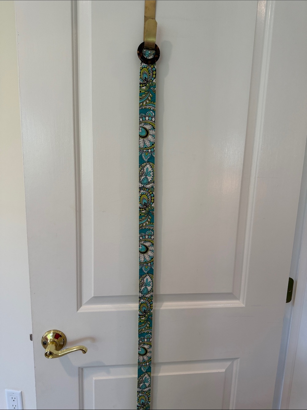 Vera Bradley Teal Paisley Strap